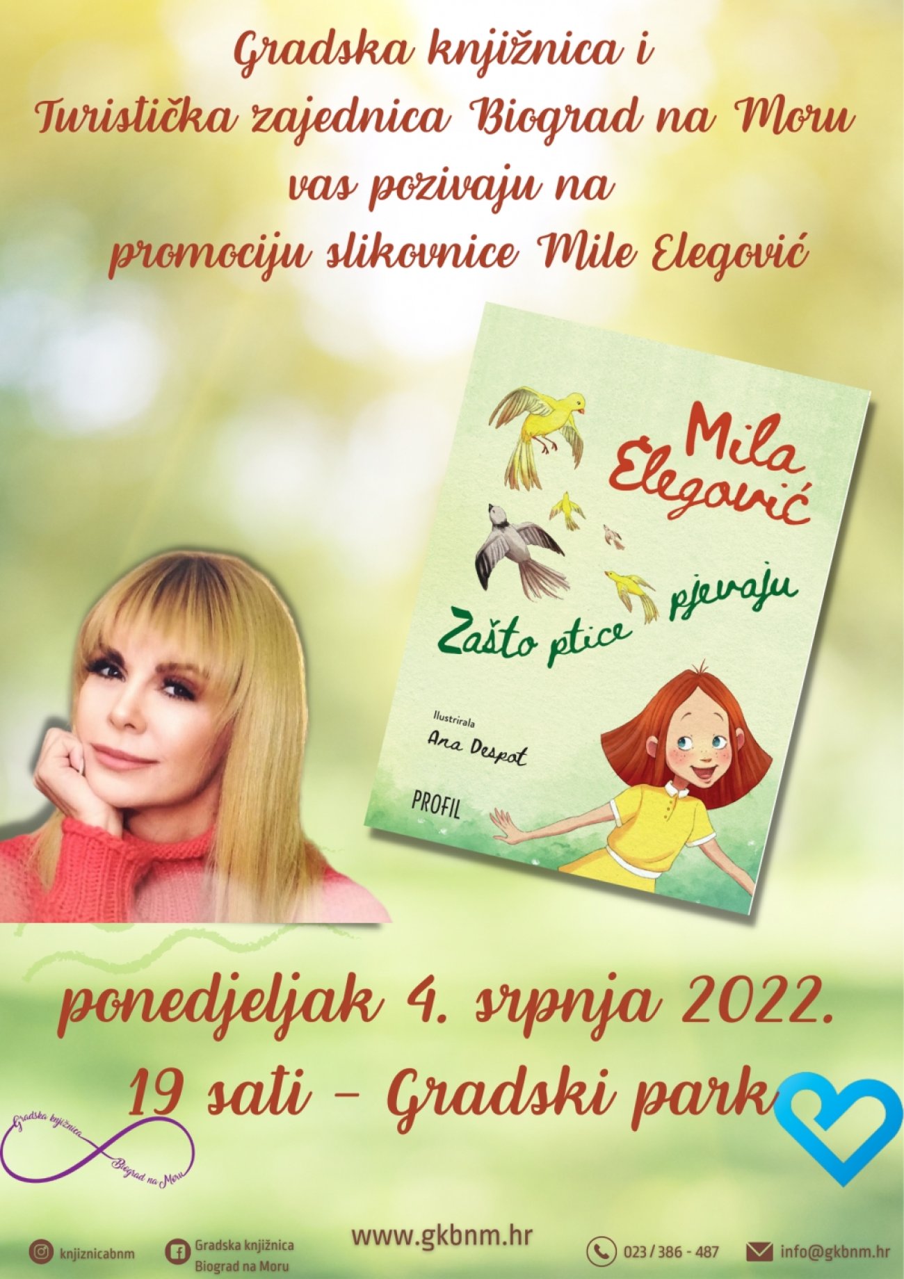 Promocija slikovnice Mile Elegović