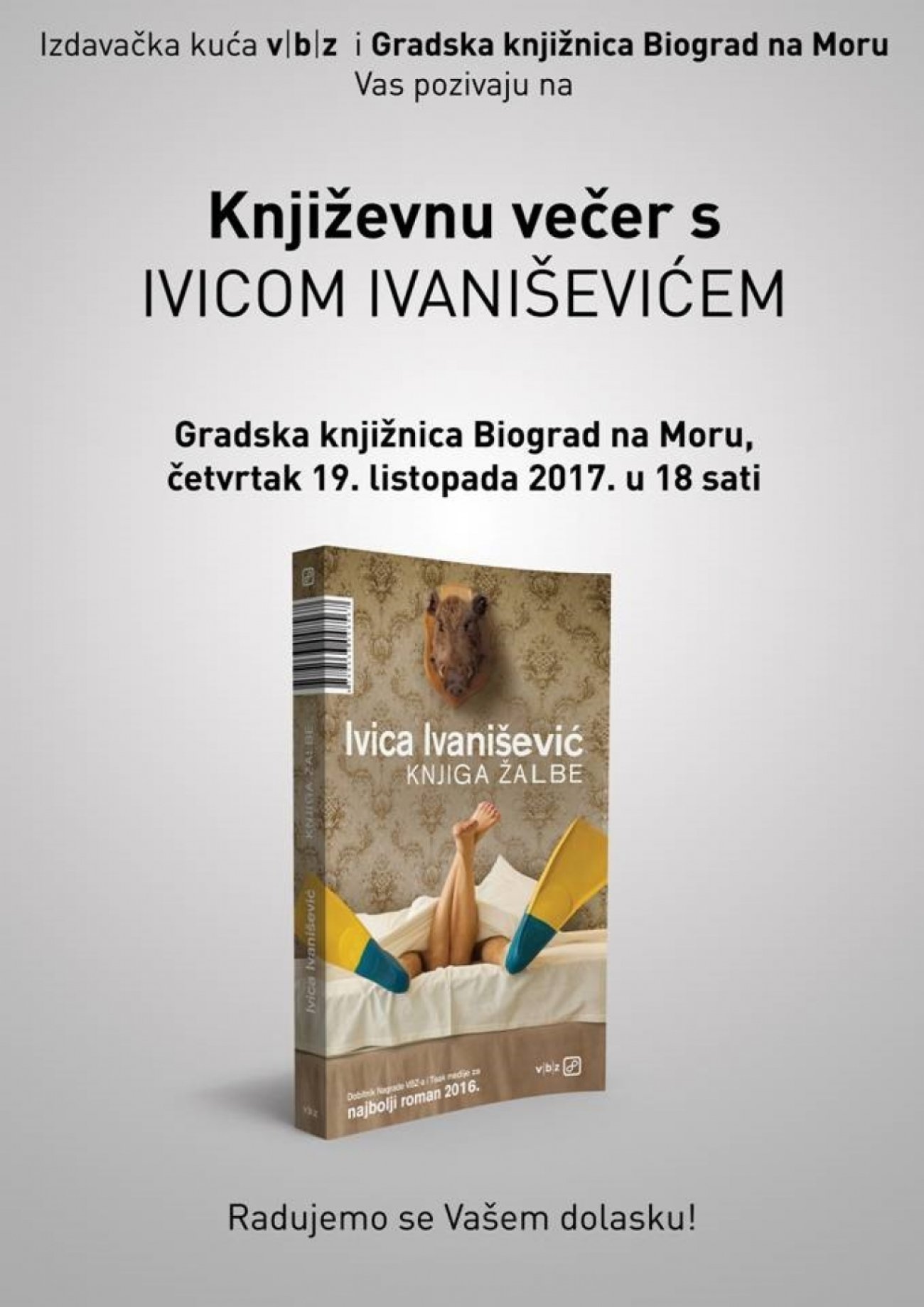 Književna večer s nagrađivanim književnikom Ivicom Ivaniševićem