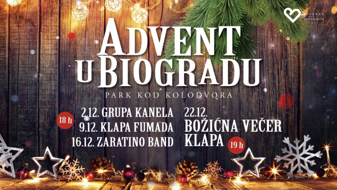 Advent u Biogradu - Božićna čarolija počinje u srcu Dalmacije